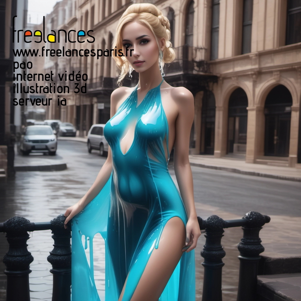 Pao mise en page internet vidéo illustration 3d serveur IA générative AI freelance paris studio de création magazines mppb1h50